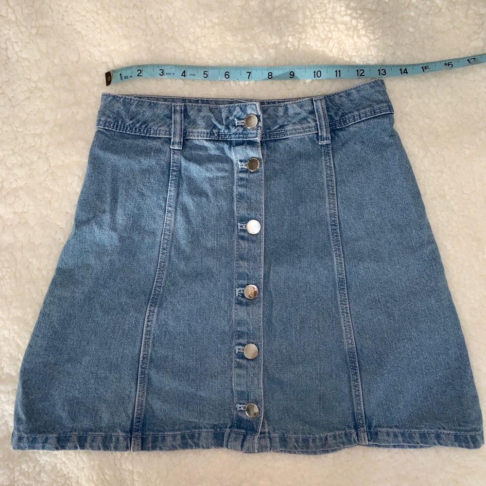 Denim skirt